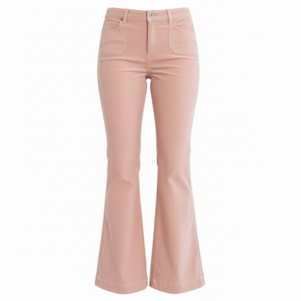 Dusty Pink London Jean Soft Flare Jeans